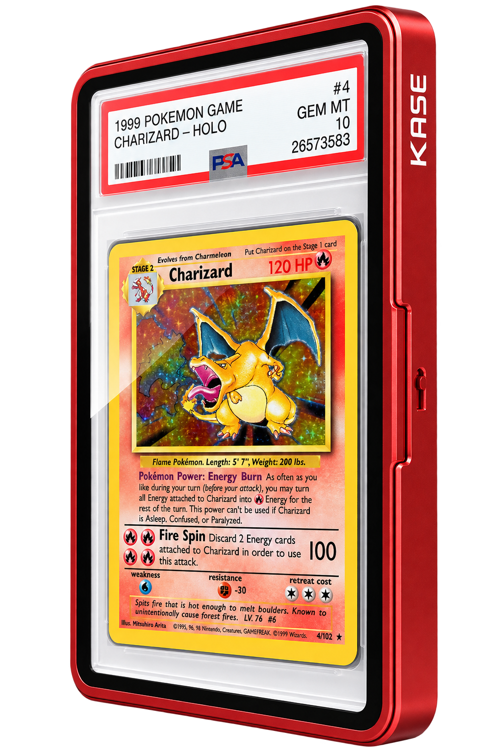 KASE Slab Protector - Charizard