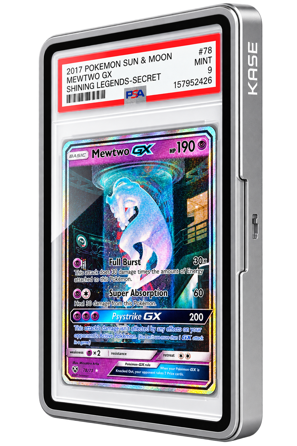 KASE Slab Protector - Mewtwo