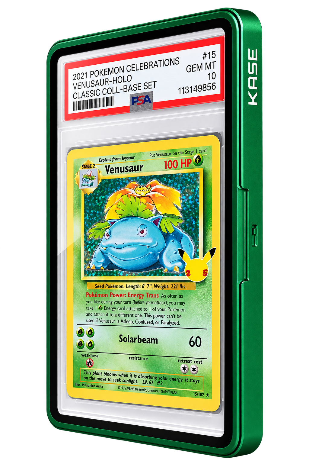KASE Slab Protector - Venusaur